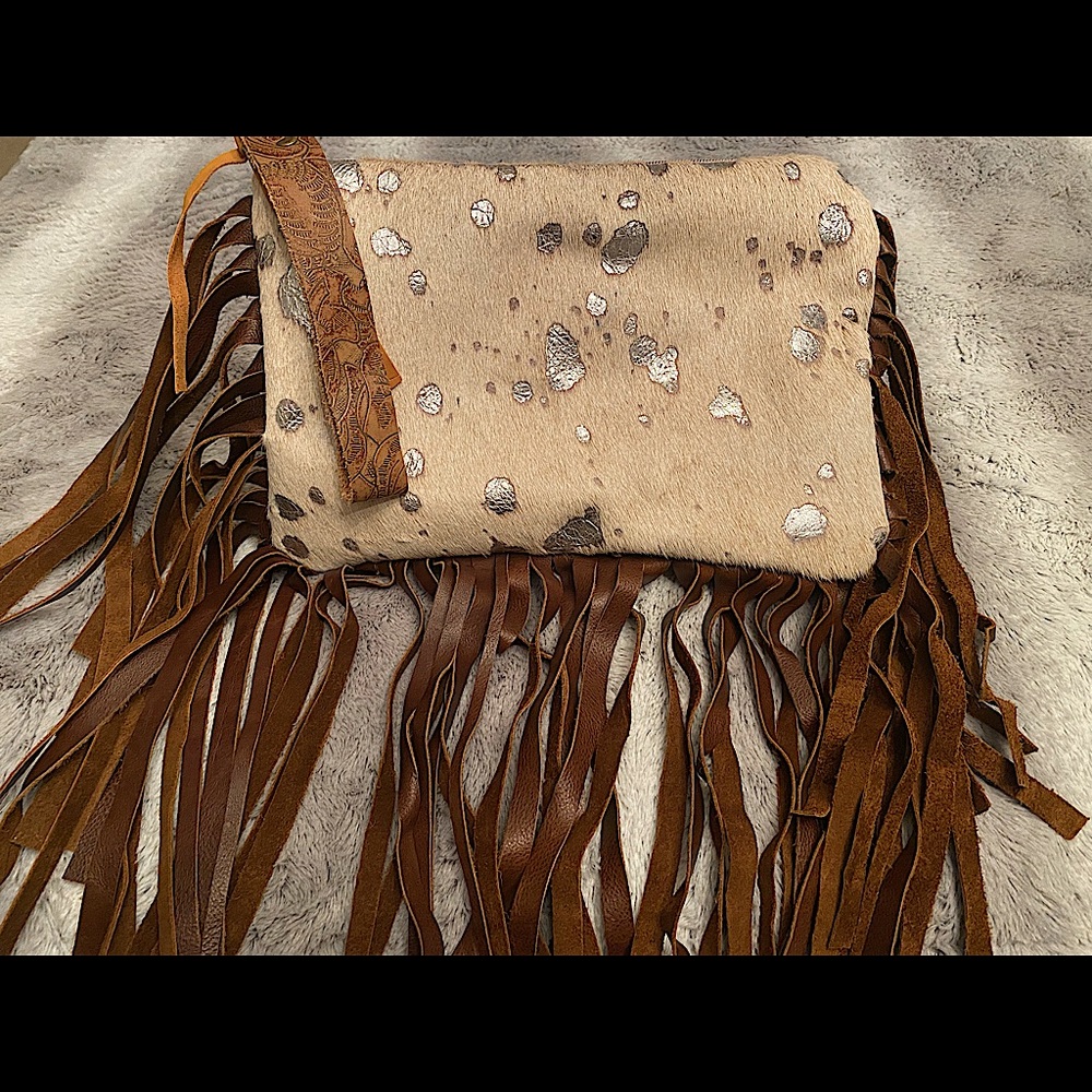 Keep It Gypsy Fringe Wristlet